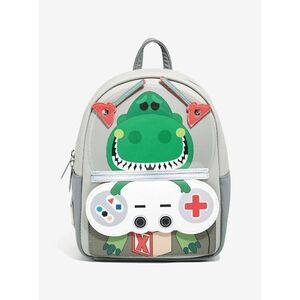 Loungefly Disney Pixar Toy Story Rex Video Game Controller Mini Backpack